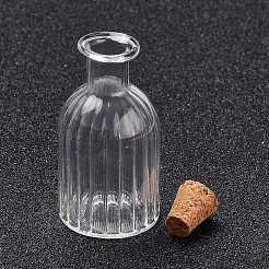 Стеклянные пробковые бутылки&nbsp;LS-AJEW-O032-07