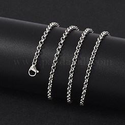 Ожерелья из нержавеющей стали 304&nbsp;NJEW-L136-07P