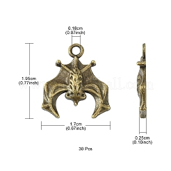 Сплавочные подвески тибетского стиля TIBE-YW0001-02AB
