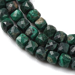 Natur Malachit Perlen Stränge&nbsp;G-C262-C02-4mm
