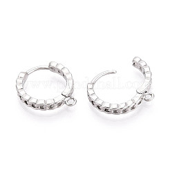 Латунная фурнитура для хооп серег KK-N267-34P