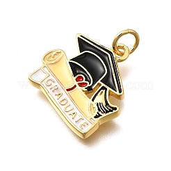 Латунь эмаль подвески&nbsp;KK-Z125-22G