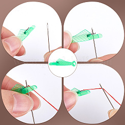 50 шт. нитевдеватели для швейной машины в форме рыбы DIY-CP0011-20C