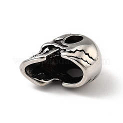 Европейские бусины из нержавеющей стали 304 STAS-E058-22AS