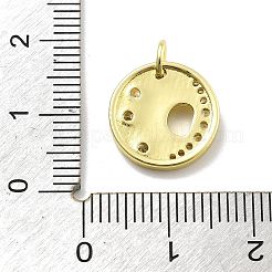 Стойки обшивки латунь микро проложить Циркон подвеску&nbsp;KK-D359-07G