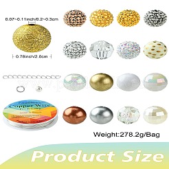 50 шт. наборы для изготовления браслетов из смолы со стразами своими руками&nbsp;DIY-CJ0002-47