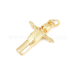 Pendentifs en laiton&nbsp;KK-F938-35G-02