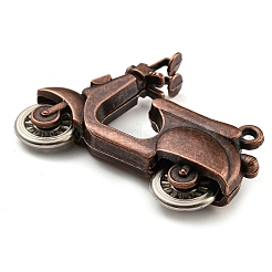 Tibetischer stil Aluminium Anhänger & Charms&nbsp;FIND-C052-05R