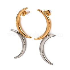 Серьги-гвоздики из нержавеющей стали 304 для женщин&nbsp;EJEW-K310-03GP