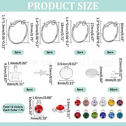 Набор для самостоятельного изготовления регулируемого кольца-шарма DIY-NB0009-99