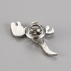 Legierungs Broschen&nbsp;LS-JEWB-S011-137P-NR