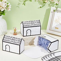 Бумажные коробки для упаковки конфет и печенья CON-WH0063-081B