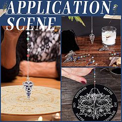 10 шт. подвески с полыми латунными конусами KK-SC0004-37