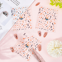 3 шт. самоклеящиеся наклейки для ногтей из АБС-пластика в виде рыбки&nbsp;MRMJ-SP0001-21