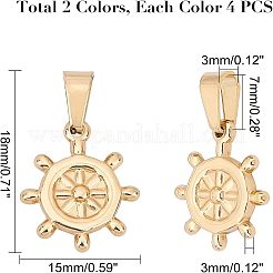 Подвески из нержавеющей стали 304 STAS-UN0015-04