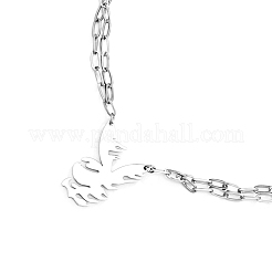 Модные хип-хоп подвески в виде кролика из нержавеющей стали 304 для повседневной носки у женщин QJ4694