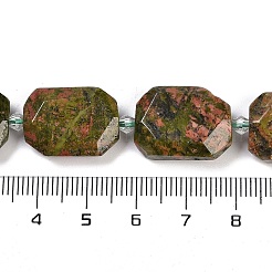 Природные Unakite бисер нитей G-B125-P12-01