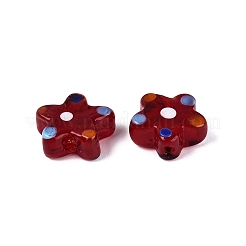 Hilos de abalorios de murano hechos a mano&nbsp;LAMP-N038-05C