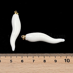 Лэмпворк ручной работы с латунными подвесками KK-Q095-02A-06