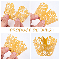 50 шт. бумажные формочки для выпечки&nbsp;HULI-CN0001-01B