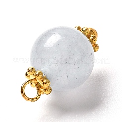 Подвески из натурального аквамарина&nbsp;PALLOY-JF00894