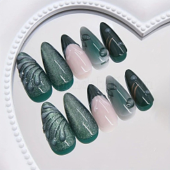 1 sachet de faux ongles à coller en plastique ABS&nbsp;MRMJ-CP0001-60