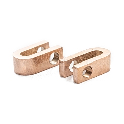Breloques en acier inoxydable 304 plaquées par ions (IP)&nbsp;STAS-K216-41U-RG