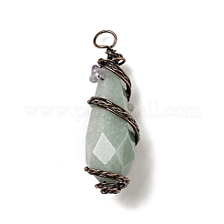 Естественный зеленый авантюрин отметил большие кулоны&nbsp;G-G860-03R-06