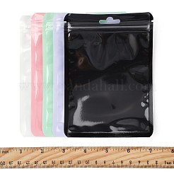 60 шт. 5-цветная пластиковая упаковка пакеты с застежкой-молнией инь-ян OPP-FS0001-20