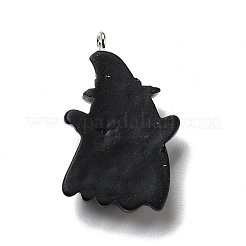 Halloween-Anhänger aus undurchsichtigem Harz&nbsp;RESI-B011-10