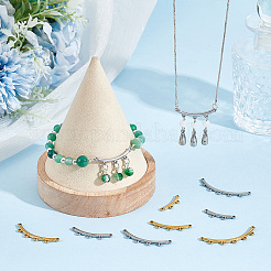 16 шт. 8 стиля в стиле бохо из нержавеющей стали 304 многорядные звенья STAS-UN0057-78