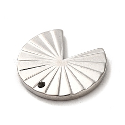 Pendentifs en acier inoxydable 304 anti-ternissement&nbsp;STAS-M312-01B-P