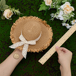 Соломенная шляпа для кукол&nbsp;DOLL-WH0002-42B