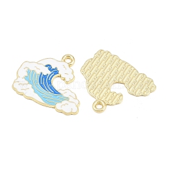 Pendente smaltati in lega&nbsp;FIND-E057-01F
