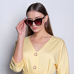 20 шт. 2 стильных пуговицы из АБС-пластика с имитацией жемчуга на ножке BUTT-DC0001-06KCG