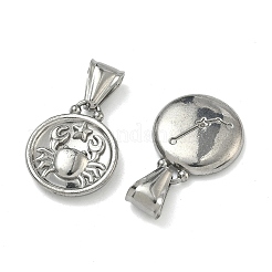 12 Stück Anhänger aus 304 Edelstahl&nbsp;STAS-L022-306P-M