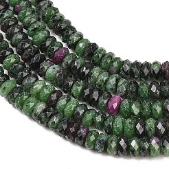 Chapelets de perles de rubis en zoïsite naturelle&nbsp;GG-CBAE4D4-A09-01