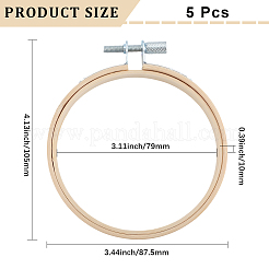 Bambus Stickrahmen&nbsp;LS-AJEW-WH20020-316B