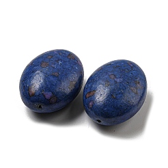 Окрашенные синтетические бирюзовые бусины G-B070-33