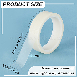 プラスチック製製本テープ  トウモロコシの穂の黄色  25.5x0.1mm  18.28 m /ロール&nbsp;FIND-WH0110-663
