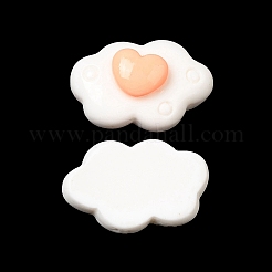 Мультяшные непрозрачные кабошоны из смолы&nbsp;RESI-C039-02F