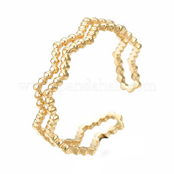 Кольцо-манжета из нержавеющей стали 304 с волнообразным изгибом&nbsp;RJEW-T023-66G