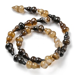 Filo di perline di agata naturale&nbsp;G-C039-C02