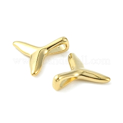 304ステンレススチールチャーム  マーメイドテールチャーム  14KGP本金メッキ  9.5x10.5x3.3mm  穴：1mm&nbsp;X-STAS-L269-025G-A
