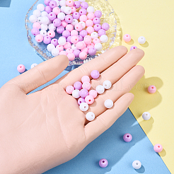 30 г 3 цвета непрозрачные акриловые бусины&nbsp;MACR-YW0003-44E