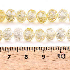 Прозрачные стеклянные бусины GLAA-T023-4mm-A17