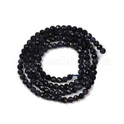 Природные иолит нитей бисера G-RM2025-A47-B