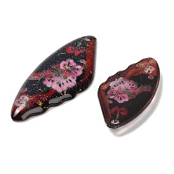 4шт 4 стиля прозрачные подвески из эпоксидной смолы&nbsp;RESI-B032-04C