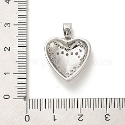 Покрытие стойки латунь микропаве прозрачные подвески из кубического циркония&nbsp;KK-M276-05P