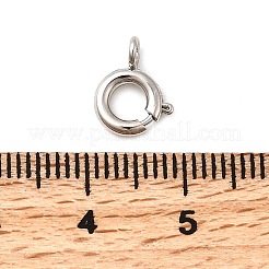 Латунная застежка пружинного кольца KK-D407-20P-B